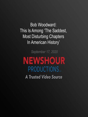 cover image of Bob Woodward